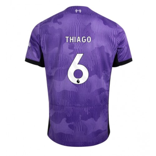 Dres Liverpool Thiago Alcantara #6 Rezervni 2023-24 Kratak Rukav